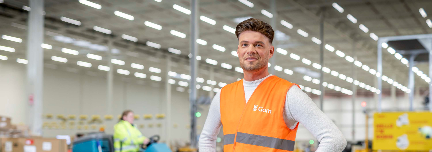 Het verhaal van Michael Rayonleider Logistiek bij Gom